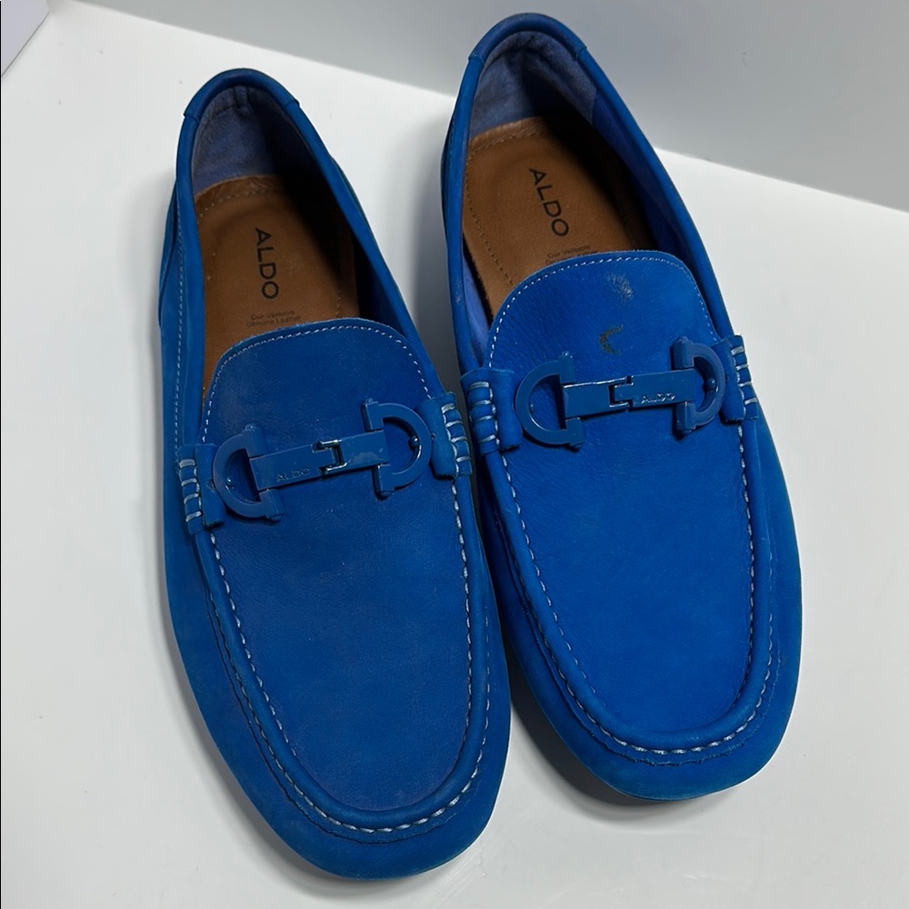 ALDO Men's Bright Blue Loafers